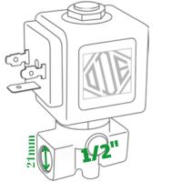 G 1/2" 21mm
