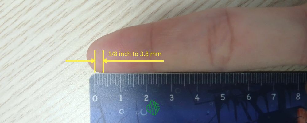 1 8 inch bằng bao nhiêu mm