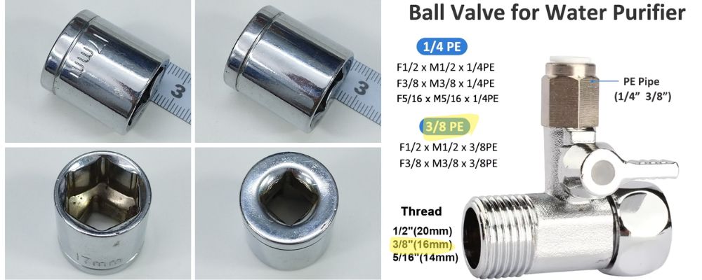 3/8 inch bằng bao nhiêu mm