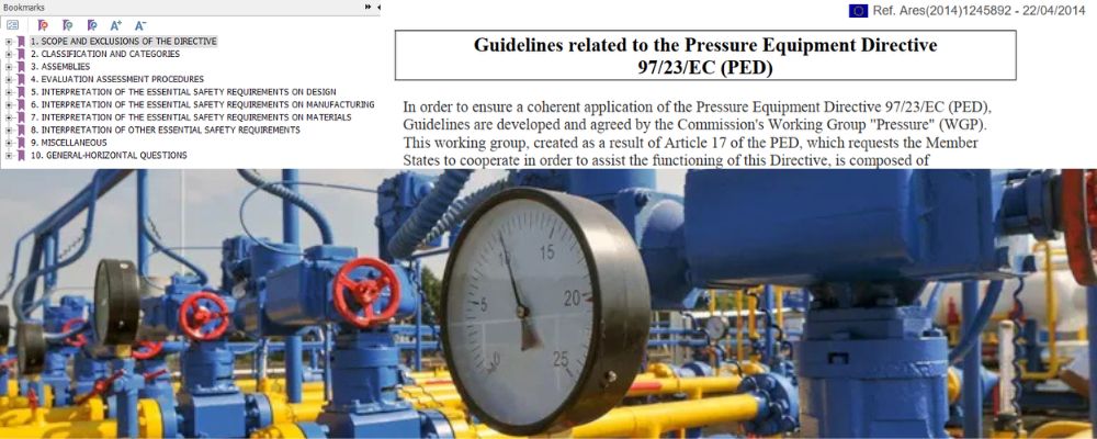 chứng nhận ped 97 23 ce