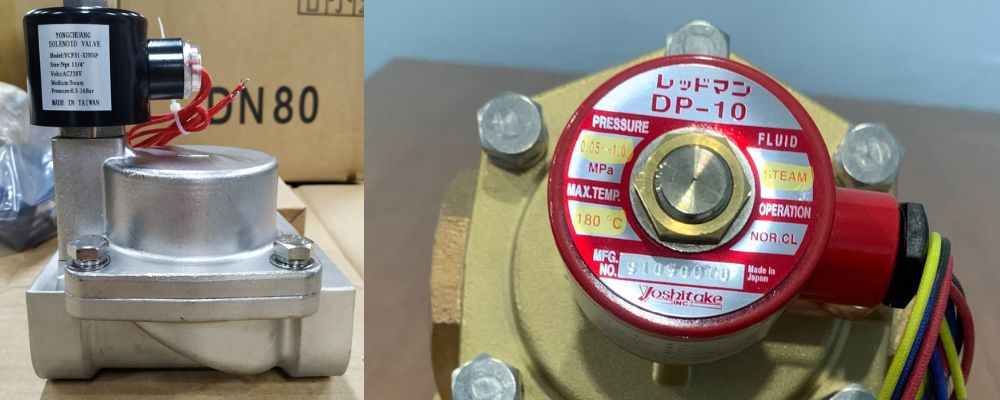 Van điện từ hơi nóng