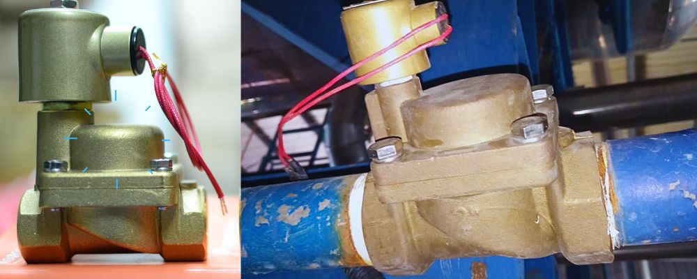 Van điện từ hơi nóng