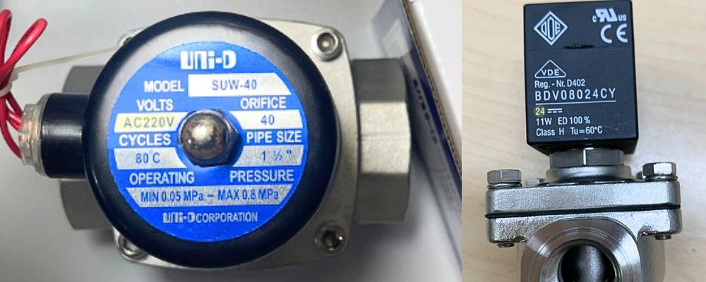 Van điện từ inox