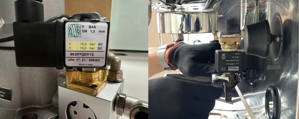 Van điện từ máy pha cà phê