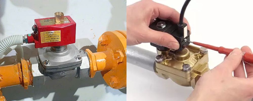 van điện từ xăng dầu